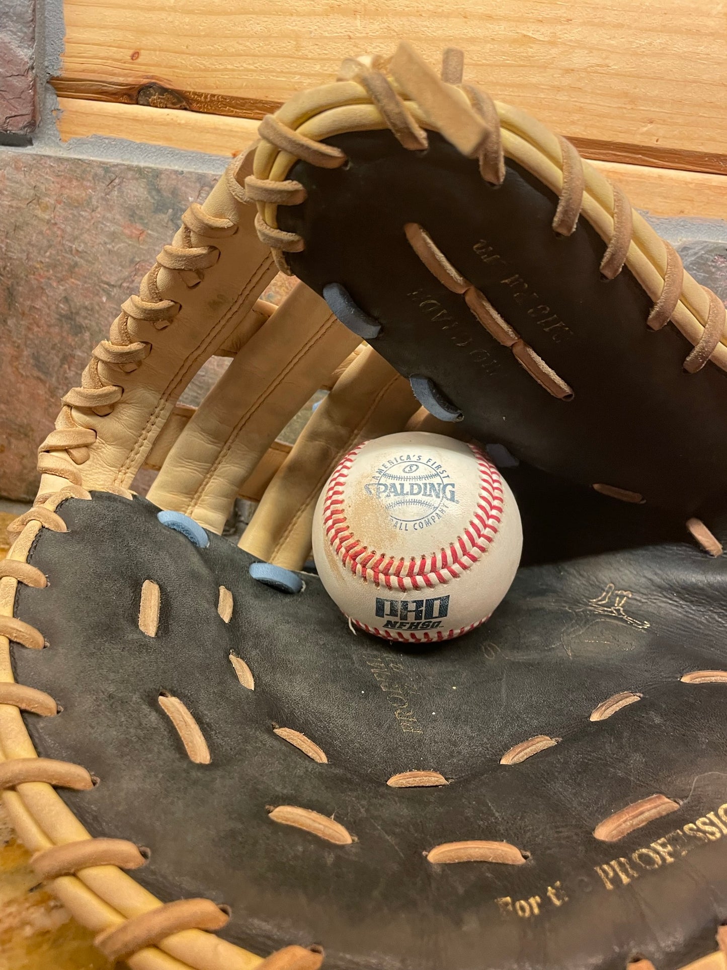 Full Baseball Glove Relace and Cleaning (Catchers and 1st Base)