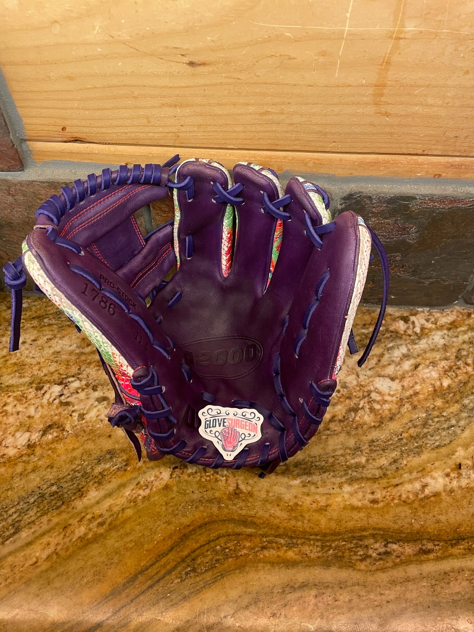 Blemished clearance baseball gloves